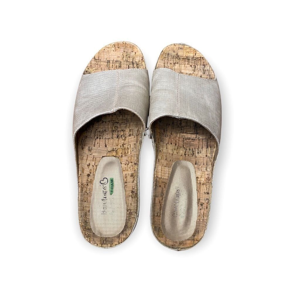 Bare Traps With Memory Foam Gold Metallic Slides … - image 7